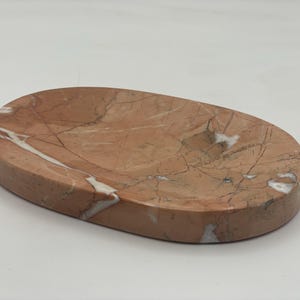 Natural marble soap dish - unique color - natural stone