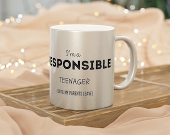 Taza Metálica (Plata\Oro)