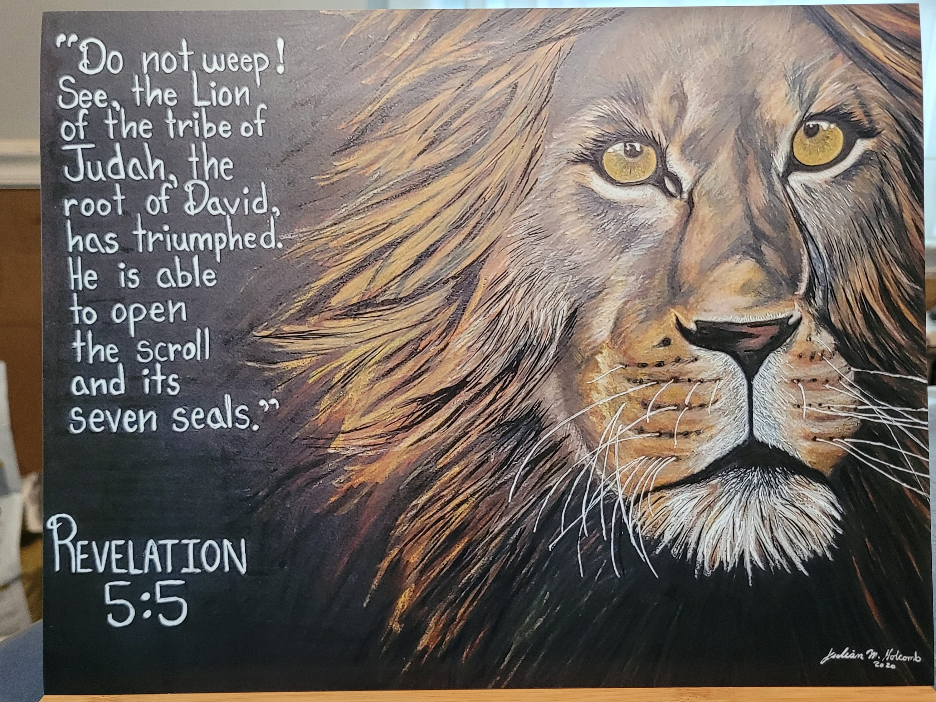 Revelation 5:5 PRINT 8.5