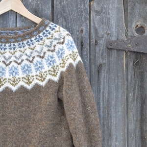 PDF PATTERN - Spring Folk // Adult Lopapeysa Sweater // Chickadee Knits