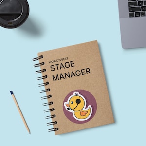 Stage Manager Duck Sticker