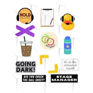 Stage Manager Sticker Set