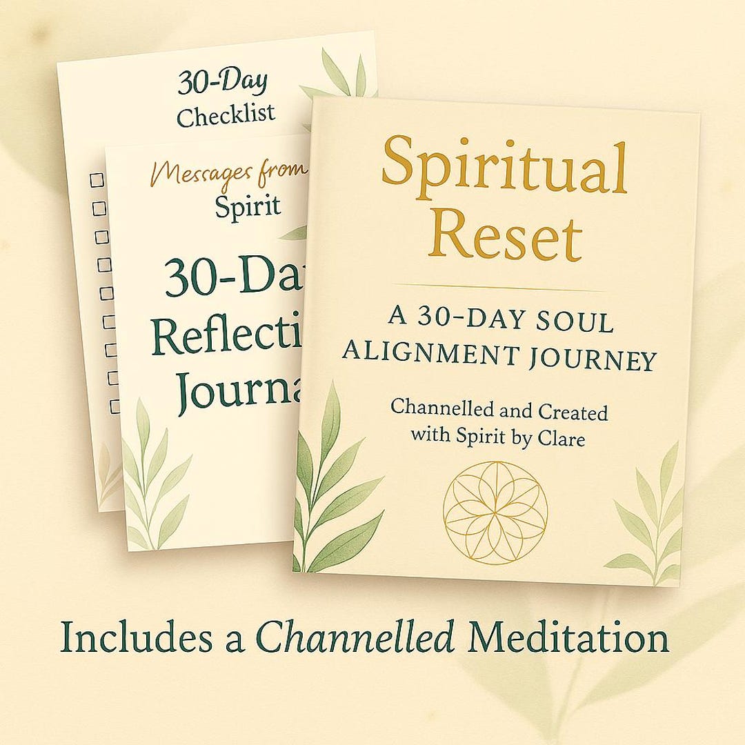 Spiritual Reset – 30-day Soul Alignment Guide | Channelled Workbook ...