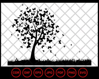 Free Free 116 Butterfly Tree Svg SVG PNG EPS DXF File