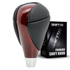 Red Cherry Walnut Wood Gear Shift Knob Shifter for Lexus ES300h ES350 GS-300 GS350 GS430 GS450h GS460 IS250 IS350 LS460 LS600h RX350 RX450h