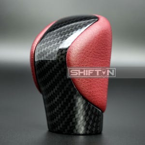 Shiftin Rioja Red Carbon Gear Shift Knob For Lexus Es-350 Gs Gx460 Is300 Nx300 Rc Rx350