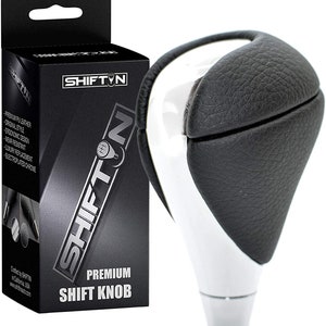 Shiftin Black Leather Chrome Gear Shift Knob For Lexus Gs Is Ls Rx ES 250 300 350 LS460 LS600h RX450h ES300h GS300 GS350 GS430 GS450h GS460