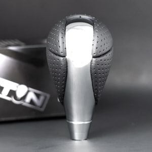 Punched Black Chrome Gear Shift Knob for Lexus ES300h ES350 GS300 GS350 GS430 GS450h GS460 IS-F IS250 IS350 LS460 LS600h RX350 RX450h