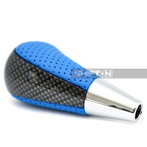 Shiftin Blue Carbon Gear Shift Knob For Toyota 4Runner Rav4 Tacoma Lexus Es300 Sc Gs Rx image 7