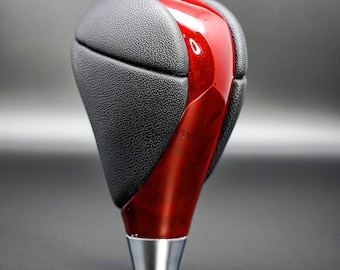 Pomo de cambio de marchas SHIFTIN en nogal medio y cerezo para Lexus ES350 GS RX450h IS350 LS460 RX350