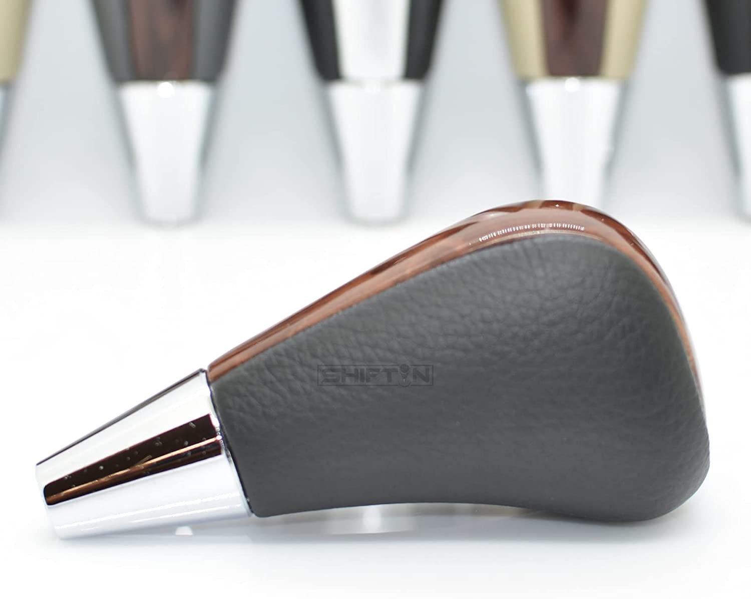 Gray Maple Yellow Gear Shift Knob For Toyota Avalon Sienna Lexus ES LS GS AG76 E - Foto 9