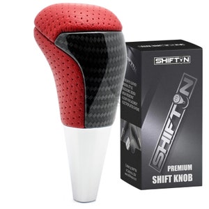 Red Carbon Fiber Gear Shift Knob for Toyota 4Runner Tacoma Tundra Tacoma Sequoia