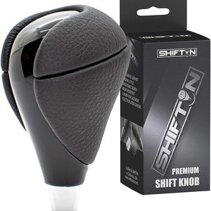SHIFTIN Piano Black Leather Gear Shift Knob for Lexus ES350 GS350 GS430 IS-F IS300 IS350 LS460 RX350 RX450h GS460 GS450h ES300h