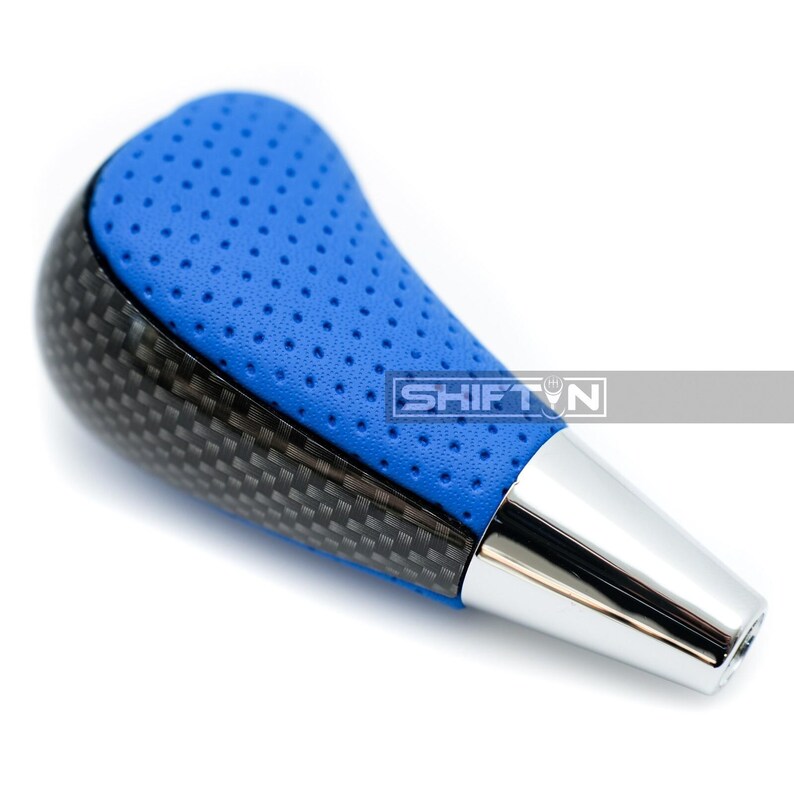 Shiftin Blue Carbon Gear Shift Knob For Toyota 4Runner Rav4 Tacoma Lexus Es300 Sc Gs Rx image 9