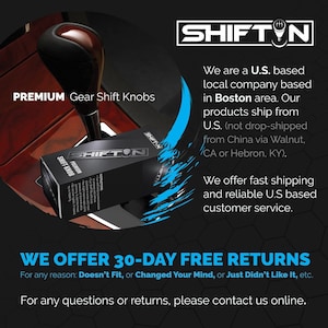 Pomo de cambio de marchas de fibra de carbono azul: actualización de posventa para Toyota y Lexus imagen 3