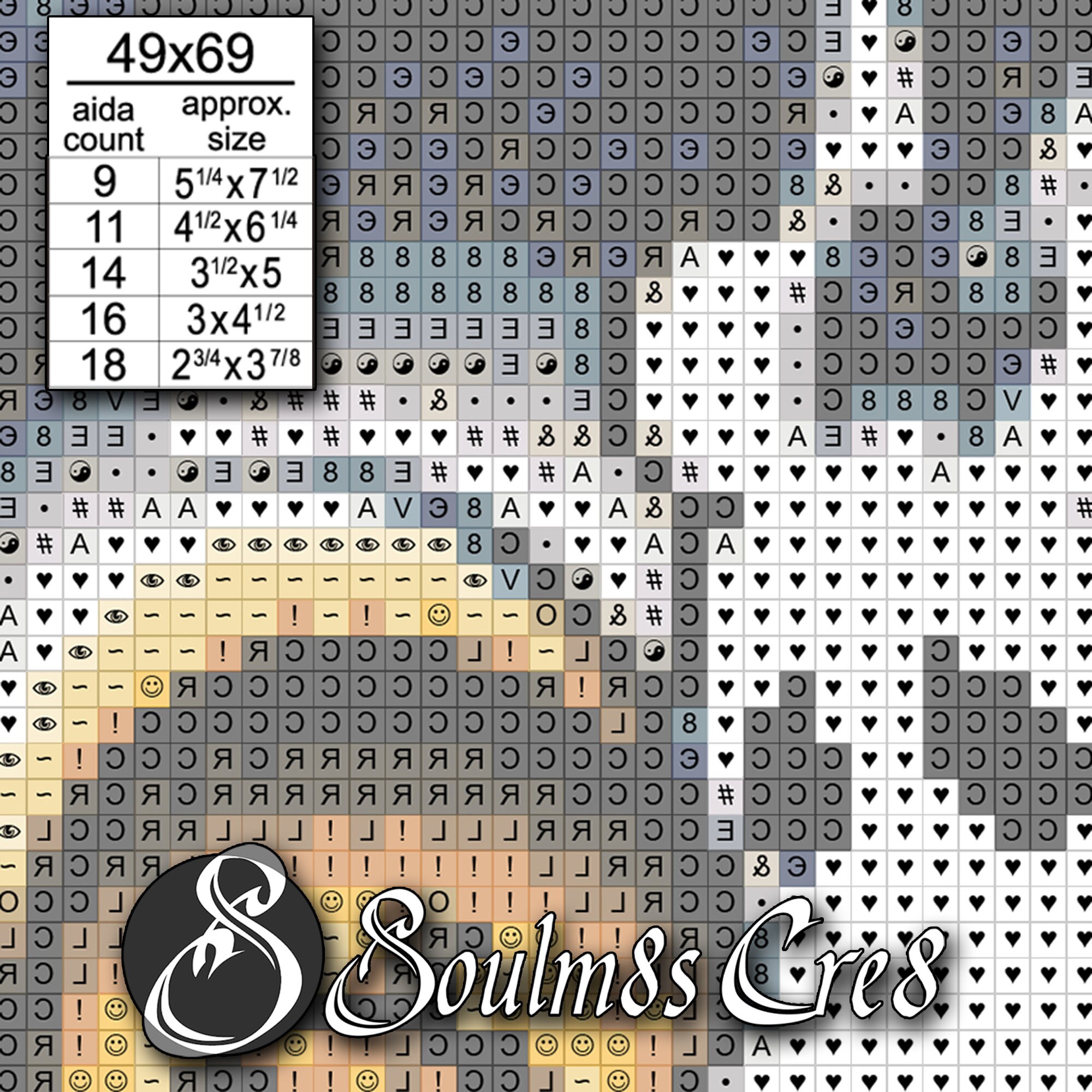 Nightmare Before Christmas Zero - Cross Stitch Pattern - Xmas ...