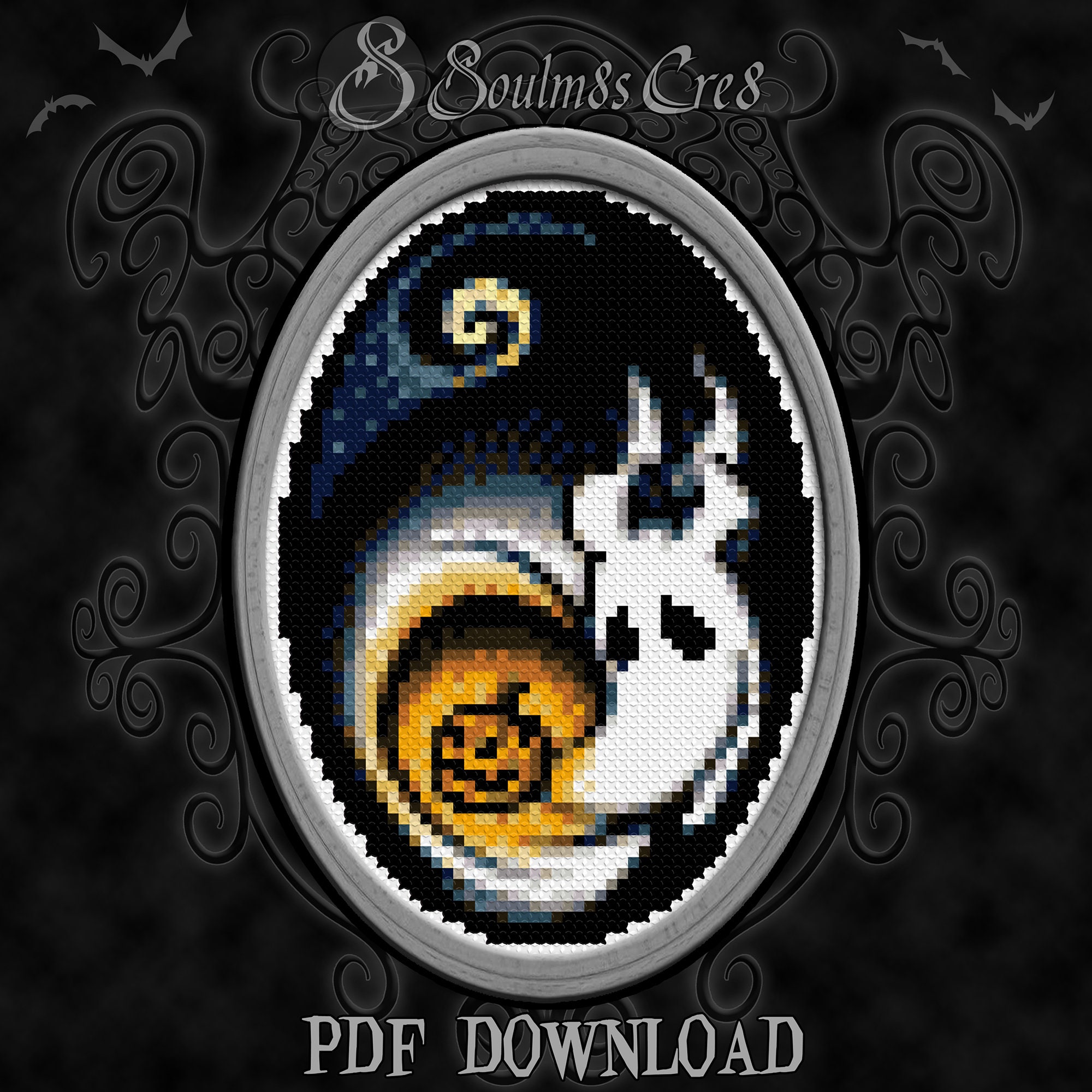 Nightmare Before Christmas Zero - Cross Stitch Pattern - Xmas ...