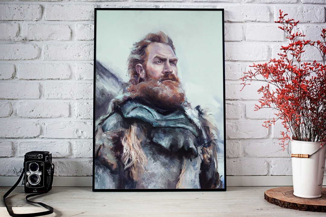Tormund Portrait Gingers Are Kissed by the Fire TV Show Fan - Etsy