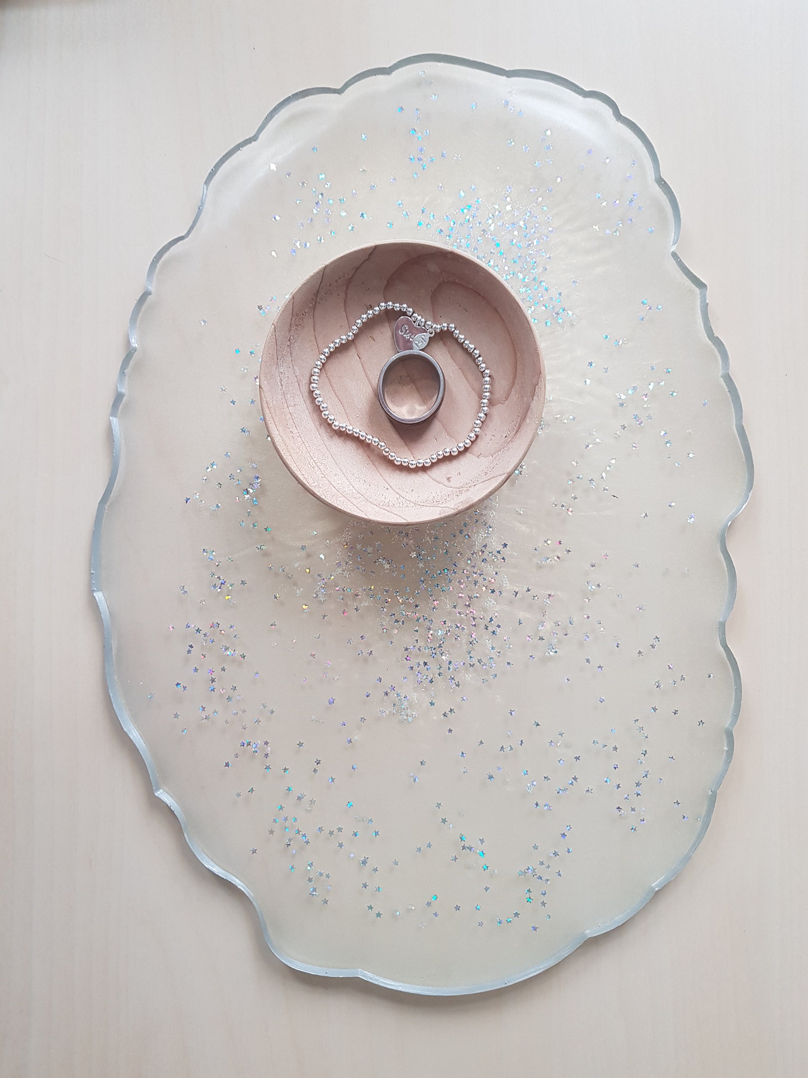 Resin placemat Resin serving tray Placemats Centerpiece Etsy