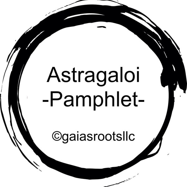 Astragaloi Dice - Greek Runes - Cheat Sheet Pamphlet - Digital Download PDF