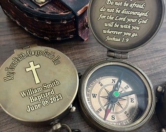 Couple Anniversary Gift Custom Engraved Compass, Personalized gift compass , Christmas Gift for him, Gift for Dad, Boyfriend Gift for Men