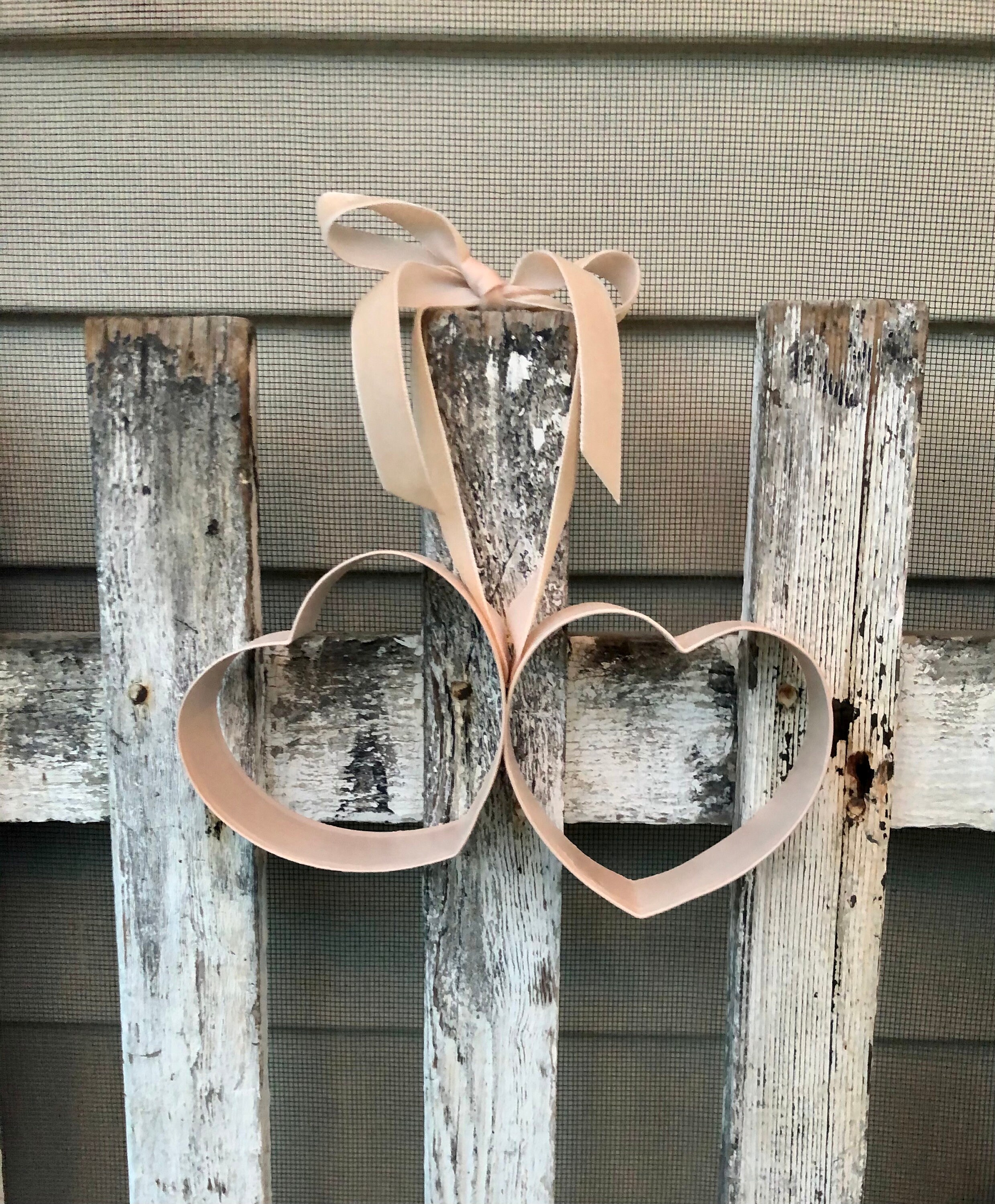 Metal Valentines Day Hearts SMALL Etsy