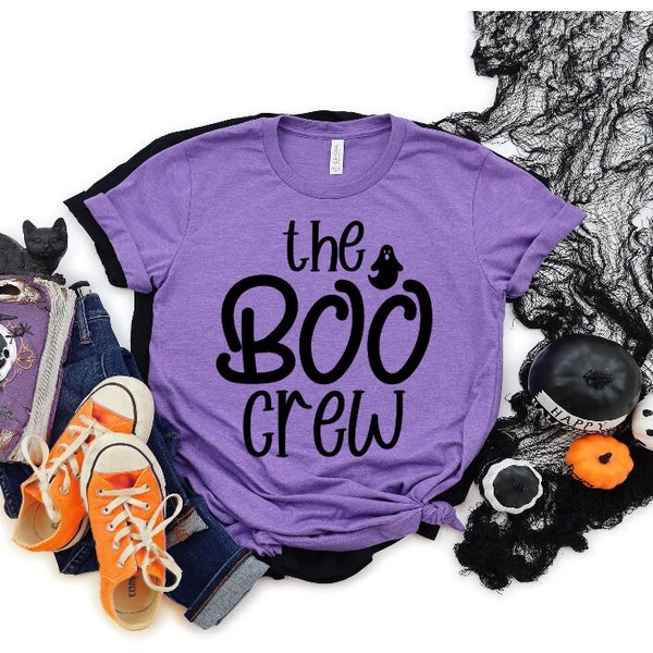 The Boo Crew SVG, Halloween SVG, Kids Halloween SVG, Halloween Teacher svg, Spooky svg
