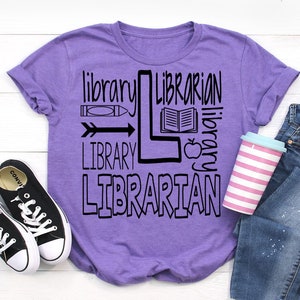 Librarian SVG File, Teacher svg, School svg, Back to School svg