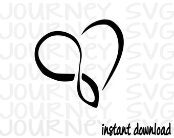 Free Free 242 Infinity Heart Svg Free SVG PNG EPS DXF File