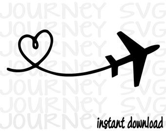 Download Airplane Svg Etsy