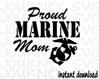 Download Marine Mom Svg Etsy