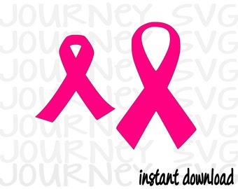 Fight Like a Boss Cancer Ribbon Instant Download Think Pink Kick Cancer SVG Cut File Cancer Survivor