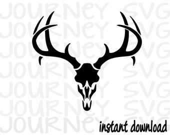 Download Deer Skull Svg Etsy