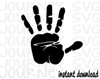 Download Handprint Svg Etsy