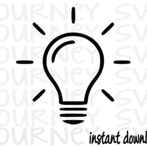 Light Bulb SVG