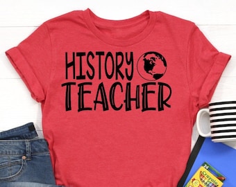 History Teacher SVG, Teacher SVG, Back to School SVG, Teacher Shirt, Science svg