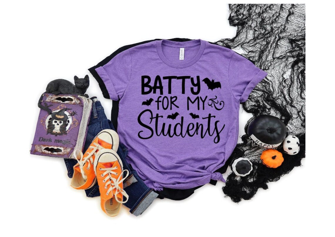 Download Batty for my Students SVG Teacher Halloween SVG Halloween ...