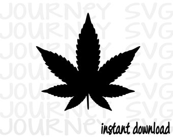 Marijuana Leaf SVG