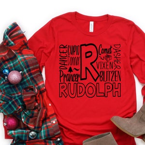 Rudolph SVG , Christmas SVG, Reindeer SVG