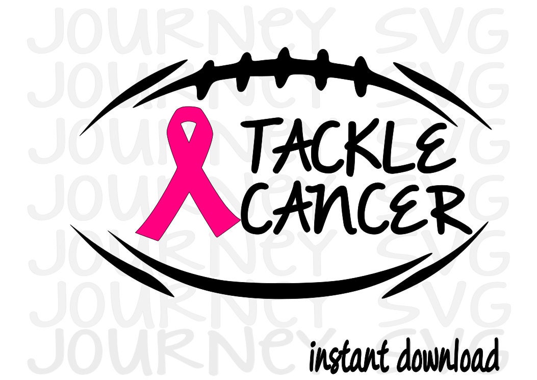Tackle Cancer SVG Cancer Support Svg Family Cancer Support | Etsy