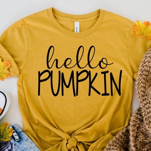 Hello Pumpkin SVG, Hello Fall SVG, Fall SVG, Pumpkin svg
