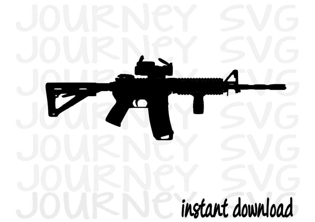 Gun Svg, AR 15 Svg, 2nd Amendment Svg - Etsy