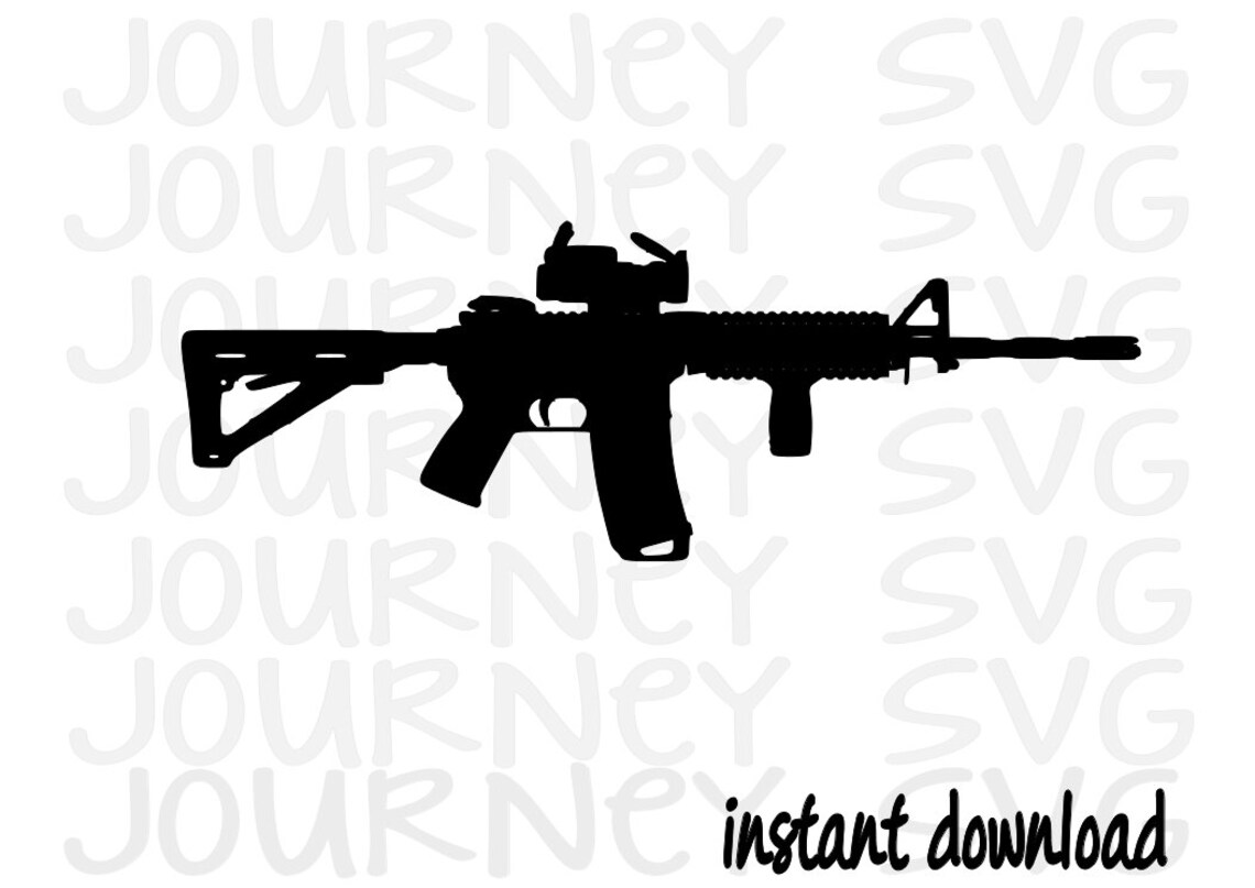 Pistola svg, AR 15 svg, 2a Enmienda svg - Etsy México