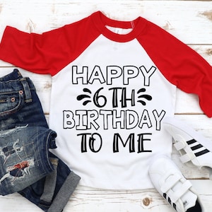 Sechster Geburtstag SVG, Kindergeburtstag SVG, Kindergeburtstag svg, Kindergeburtstag Shirt, sechsjähriger Geburtstag svg, 6