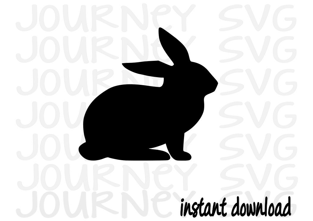 Rabbit SVG, Animal Svg - Etsy