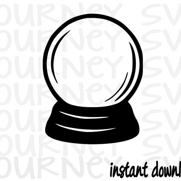 Crystal Ball Svg Etsy