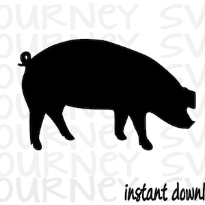 Maiale SVG, Animale SVG