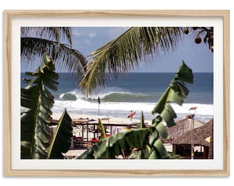 Framed Surf Print | Puerto Escondido Oaxaca Mexico Beach House Photography Wall Decor