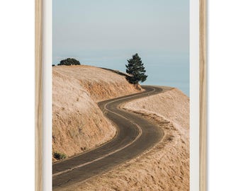 Framed California Photography Print | Pacific Coast Highway Art