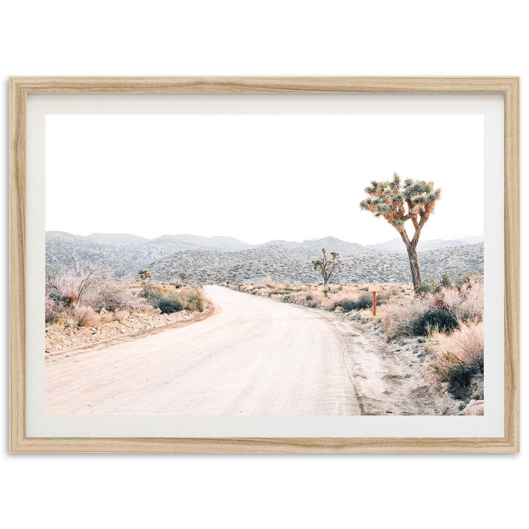 Fine Art Joshua Tree Print - Desert Wall Art Framed Photography Print ...